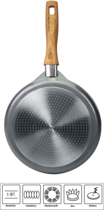 Produktbild Stoneline Back to Nature Crêpes-Pfanne 25 cm, mit Teigverteiler (Crêpe Pfanne, 25 x 6.80 cm)