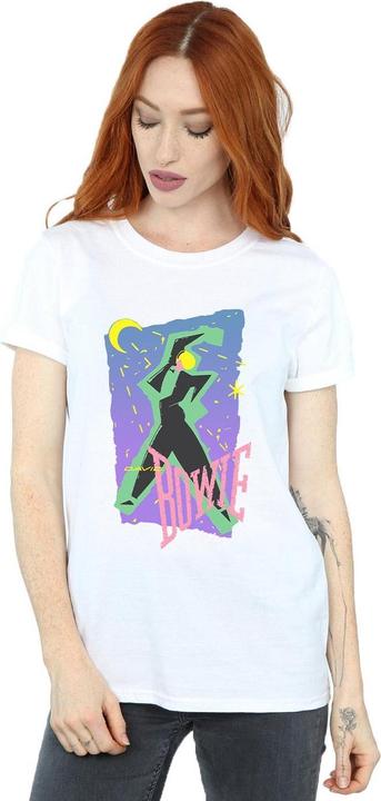 Produktbild David Bowie Moonlight Dance Boyfriend Fit TShirt (L)