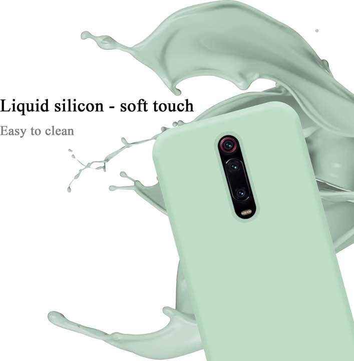 Actual product image Cadorabo TPU Liquid Silicone Case Cover (Xiaomi Redmi K20, Xiaomi Redmi K20 Pro, Mi 9T Pro)