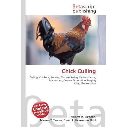 Chick Culling, Fachbücher