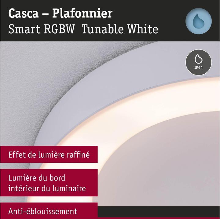 Actual product image Paulmann Deckenleuchte Casca Zigbee (2500 lm)