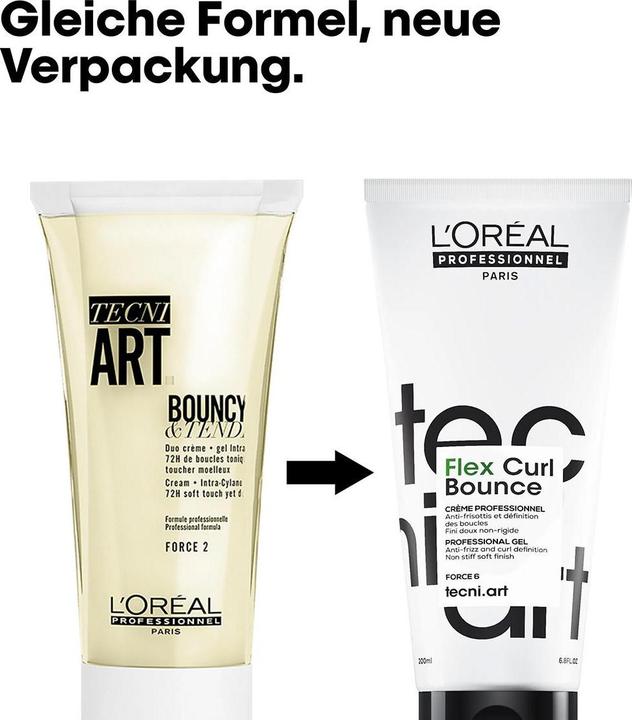 Actual product image L'Oréal Professionnel Tecni Art Bouncy & Tender (Hair cream, 150 ml)