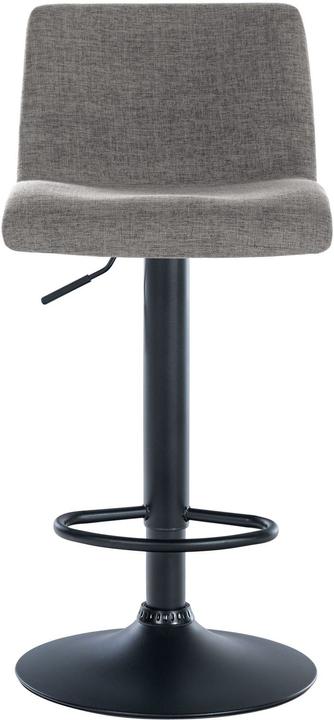 Produktbild Swisshandel24 2er Set Barhocker Branford Stoff, hellgrau
