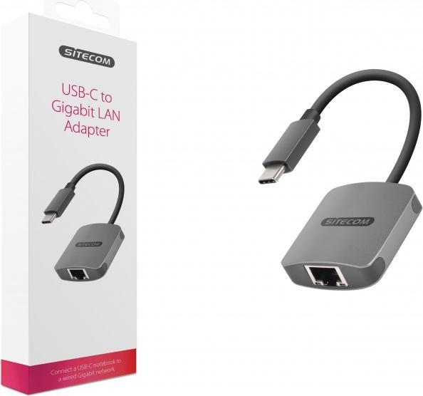 Produktbild Sitecom USB-C to GB LAN Adapter (USB-C)