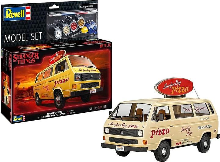 Produktbild Revell Model Set Stranger Things VW T3 Bus Surfer Boy