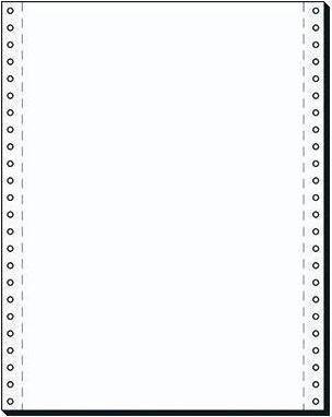 Soennecken Tab.-Papier 30,50cm (12")x240-weiss LP/60g -A4 hoch 2.000 Bl./Pack. (60 g/m², 2000 x, A4)