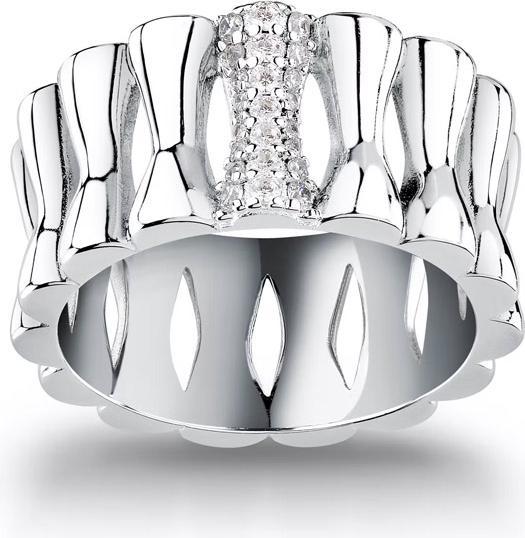 Immagine prodotto Morellato Essenza SAWA20 Anello moderno in argento riciclato - Circuito: 52 mm (52, 925 Argento)