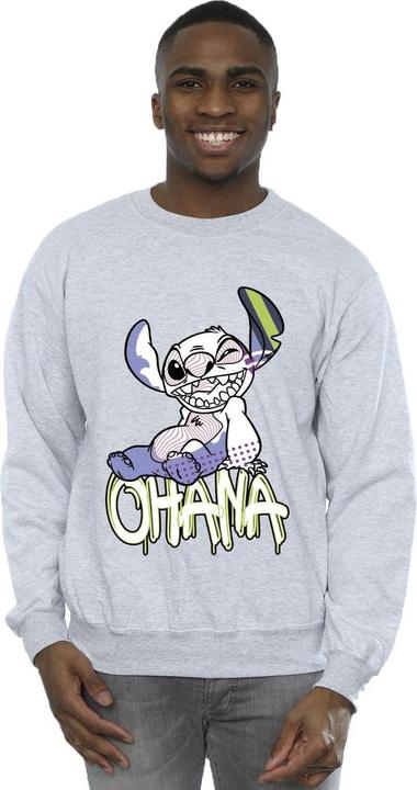 Produktbild Disney Lilo And Stitch Ohana Graffiti Sweatshirt (XXL)