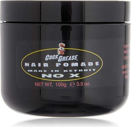 Actual product image Cock Grease Extra Slick Pomade 100 g (Hair pomade, Hair wax, 100 g)