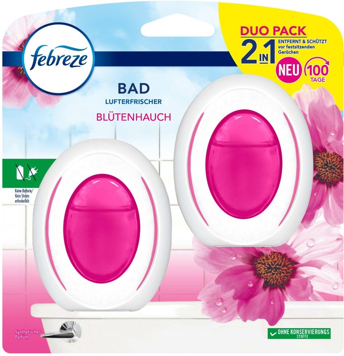 Actual product image Febreze Bathroom air freshener