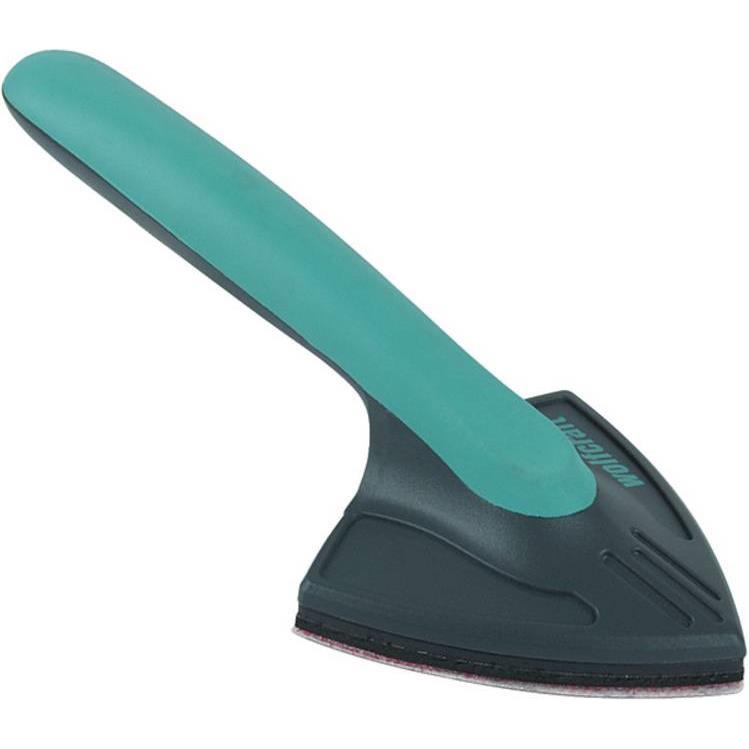 wolfcraft 1 Eckenschleifer mit Klettgewebe 95mm (5884000)