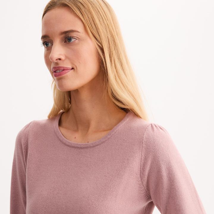 Produktbild Anne Weyburn Pullover mit Rundhalsausschnitt aus feinem Strick mit sehr weichem Griff (34)
