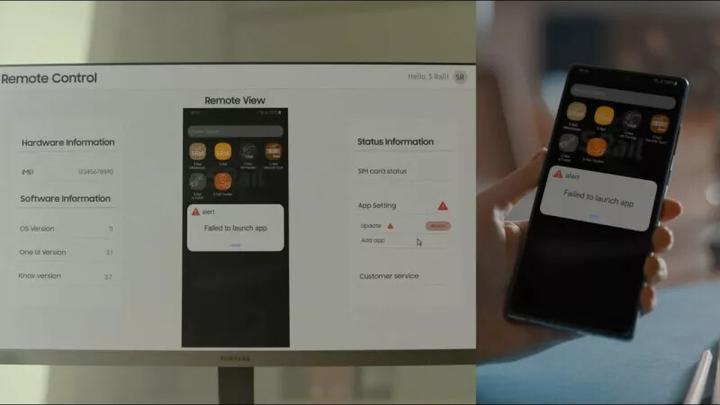Actual product image Samsung Galaxy Tab S8+ EE (5G, 12.40", 128 GB, Graphites)