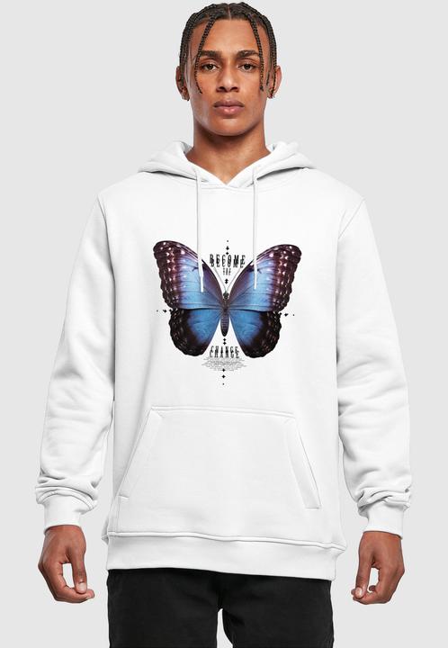 Actual product image Mister Tee Become The Change Butterfly Hoody - 131387 (XS)