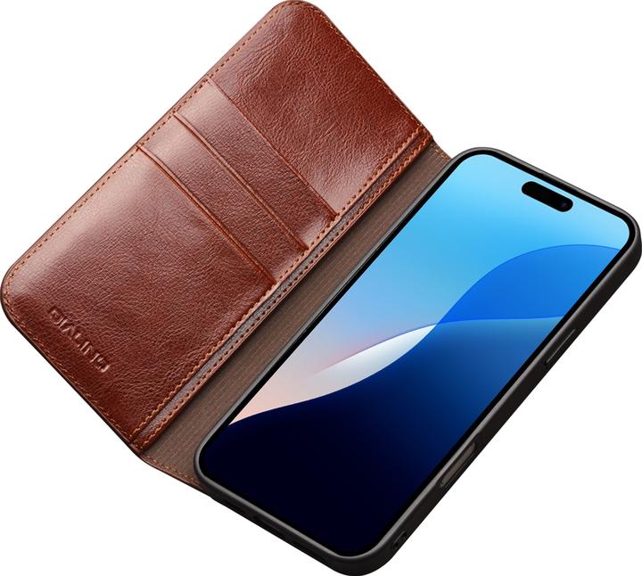 Produktbild QiAlino Hülle Flip Classic Wallet (Apple iPhone 17 Pro Max)
