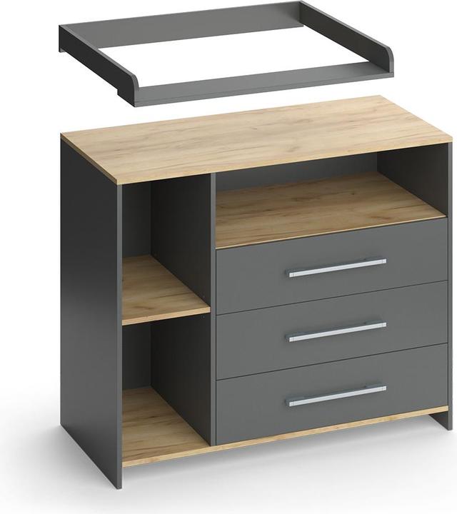 Charcoal, Gold power oak