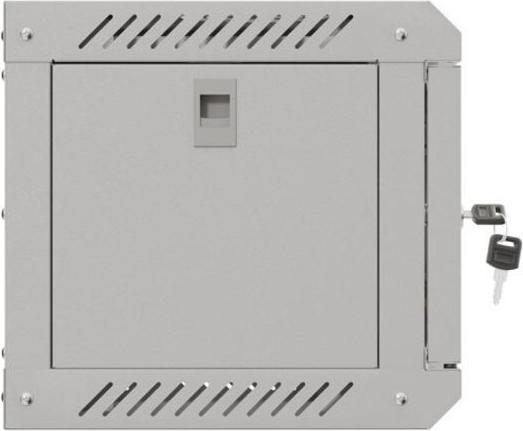 Produktbild Lanberg Szafa Instalacyjna Rack Wisząca 10 4u 300x300 Szara Drzwi Przeszklone (Flat Pack) (4 HE, 10 Zoll Rack)