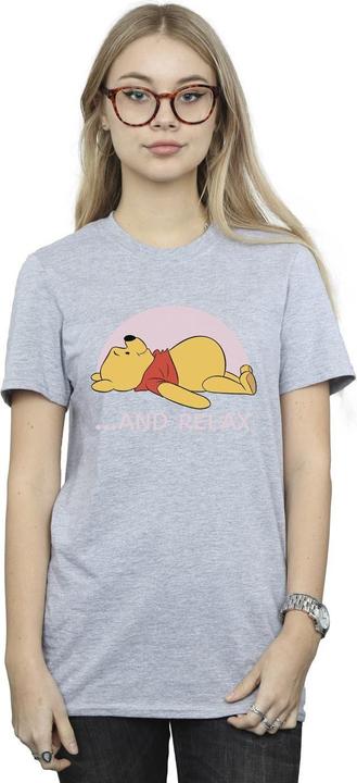 Immagine prodotto Disney Winnie The Pooh Relax Maglietta Ampia Donna (4XL)