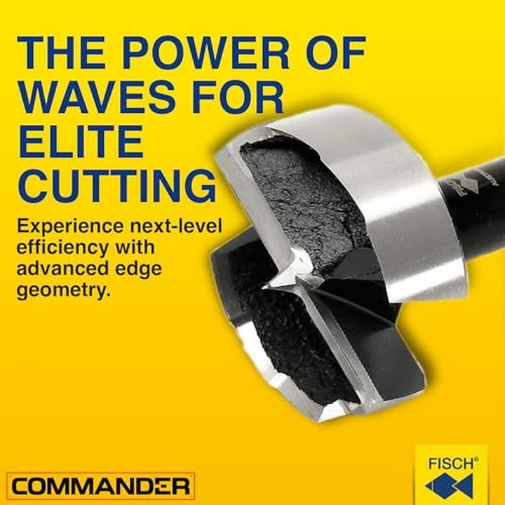 Productafbeelding Fisch Tools Forstner bitset BLACK SHARK PRO (15, 20, 25, 30, 35 millimeter)