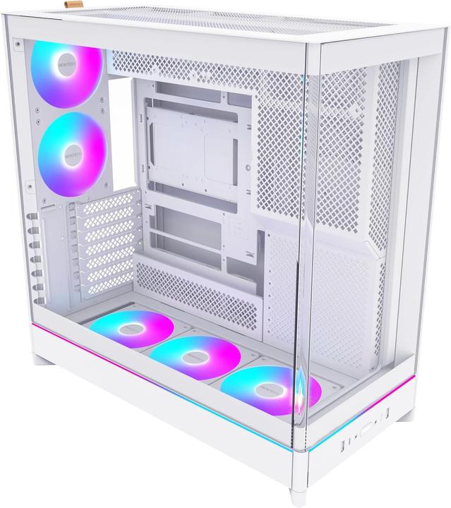Produktbild Montech HS02 PRO, ATX Mid-Tower PC-Gehäuse, Gaming-PC, High-Airflow, reversibles Layout, stabile geb (ATX, mATX, Mini-ITX)