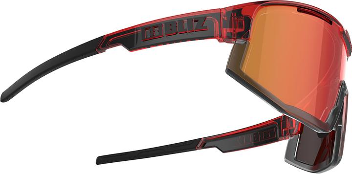 Actual product image Bliz Fusion Transparent Brown w multi Cat 3 VLT 15% (Transparent Red, Brown w Red Multi, Transparent Red, Brown w Red Multi)