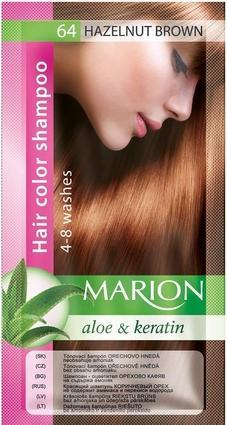 Marion Shampoo 4-8 Wash 64 Hazelnut Brown 40Ml (40 ml, Flüssiges Shampoo)