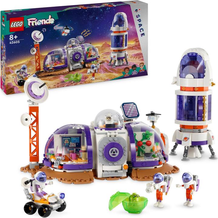 Image du produit LEGO 42605 Base spatiale martienne avec fusée (42605, LEGO Friends)