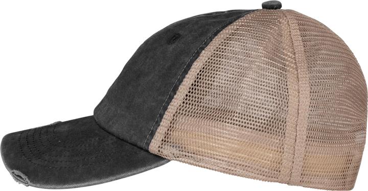 Native Spirit Umweltfreundliche Trucker Cap mit Zerrissenem Effekt (One Size)