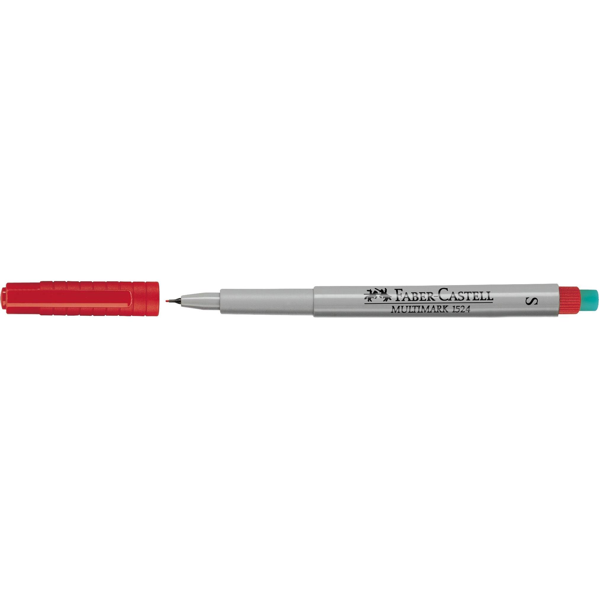 Thumbnail - Faber-Castell, Marker, Overheadstift Multimark Non-Permanent (Rot, 0.40 mm, 1 x)