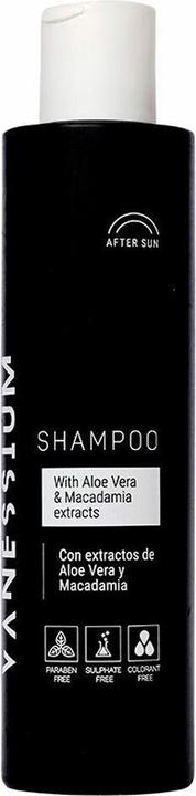 Produktbild Vanessium Aloe Vera and Macadamia Extract After-Sun Shampoo 200ml (200 ml, Flüssiges Shampoo)