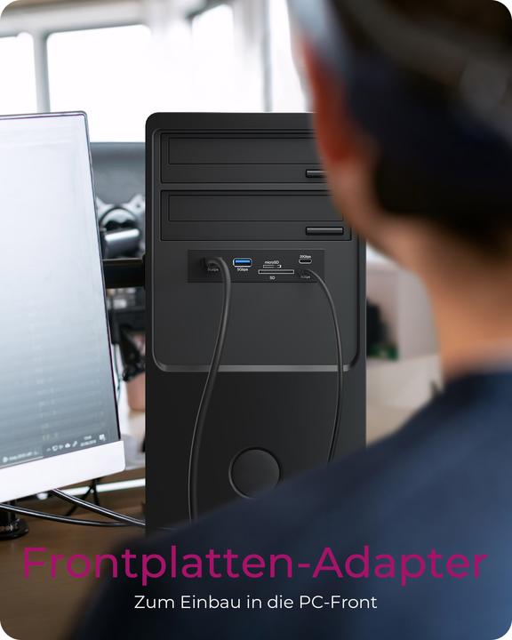 Actual product image Icy Box IB-HUB1419-i3 (5 Ports)