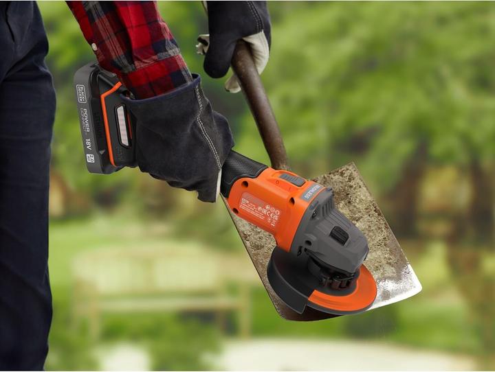 Actual product image Black & Decker BLACKDECKER 18V Brushless Cordless Grinder 115cm Bare BCG6L8NXJ (115 mm)