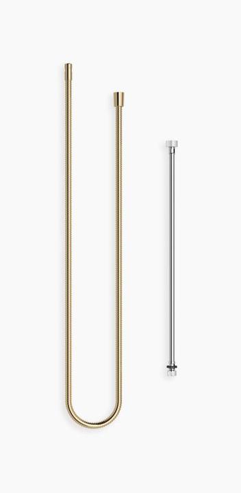 Actual product image Dornbracht Flexible de douche métallique, en 2 parties 1/2, 28323970-09, 28323970-09 (225 cm)