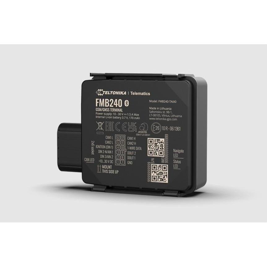 Teltonika, Accessori per navigatore GPS, 2G-Fahrzeugtracker mit CAN-Bus & IP67-Gehäuse, GPS Ortung