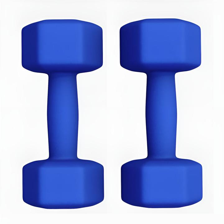 Actual product image Gorilla Sports Hantelset Neopren 2 x 5 kg (2 x 5 kg)