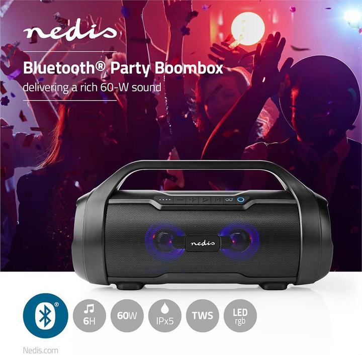 Actual product image Nedis Party SPBB310BK (6 h)