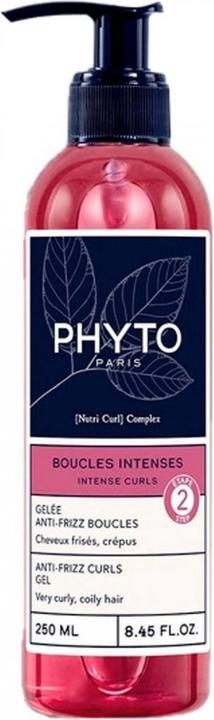 Image du produit Phyto Anti-Frizz Curl Gel 250ml - Perfect For Managing Frizz And Defining Curls (Gel coiffant, 250 ml)