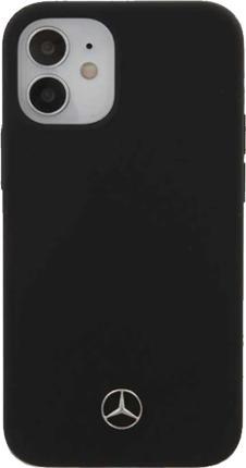 Actual product image Mercedes-Benz Silicone Line - Apple iPhone 12 mini 5.4 - Black - Hard Cover - Original (Apple iPhone 12 mini)