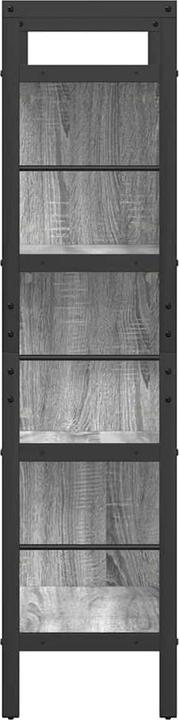 Produktbild vidaXL Bücherregal (30 x 75 x 123.50 cm)