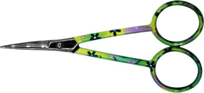 Actual product image Singer 10.2cm Handwork Scissors, angled, floral (10.20 cm)