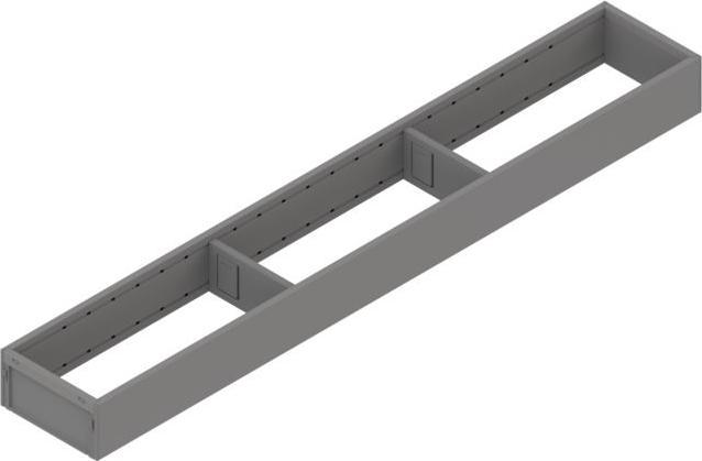 Produktbild Blum Schubladenrahmen AMBIA-LINE Stahldesign schmal 100mm