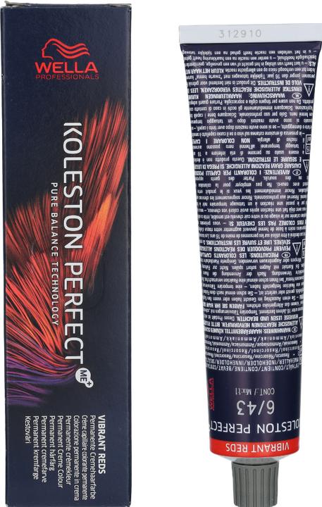Actual product image Wella Koleston Perfect Me+ - Vibrant Reds (6, 43)