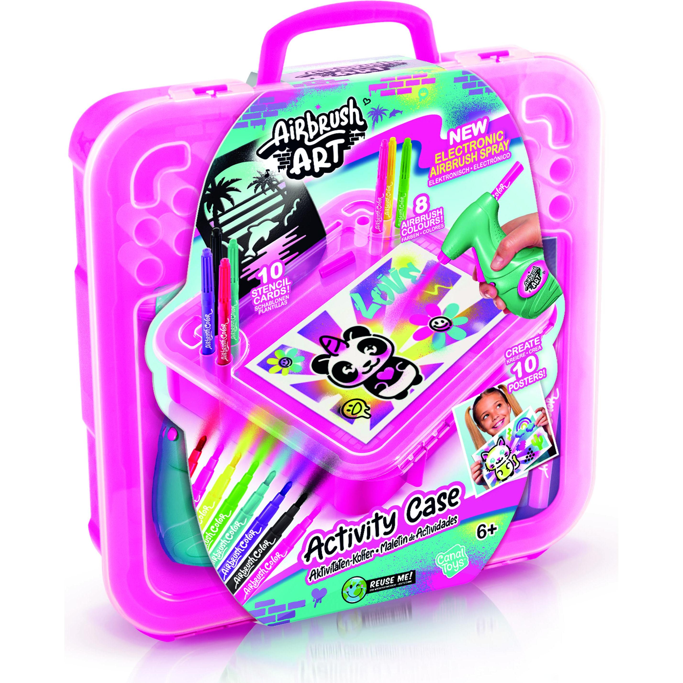Canal Toys Airbrush Art Activity Case