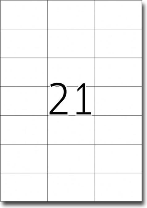 Actual product image Herma Universal labels A4