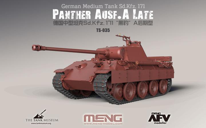 Produktbild Meng-Model German Medium Tank Sd.Kfz.171 Panther Ausf.A Late