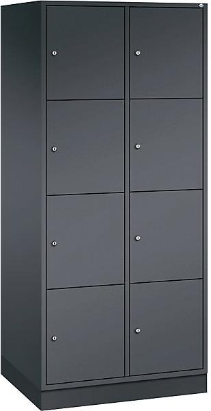 Actual product image C+P INTRO steel locker, compartment height 435 mm (82 x 60 x 195 cm)