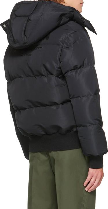 Actual product image Alexander McQueen Wool Blend Padded Bomber (48)