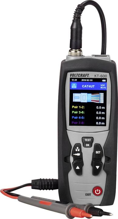 Actual product image Voltcraft Cable tester TDR KT 600