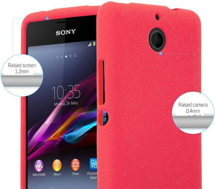 Actual product image Cadorabo TPU Frosted Cover
