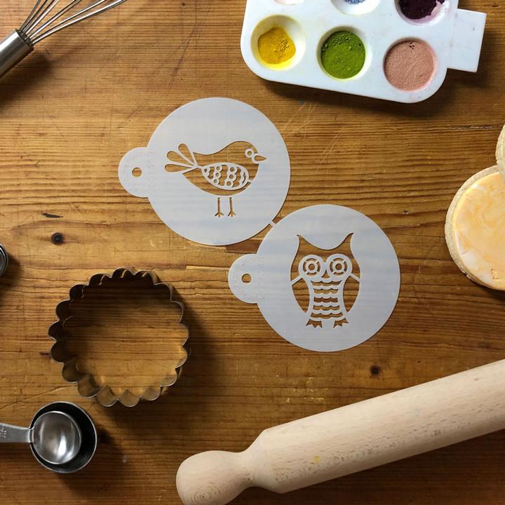 Actual product image Designer Stencils Owl & Bird Stencils